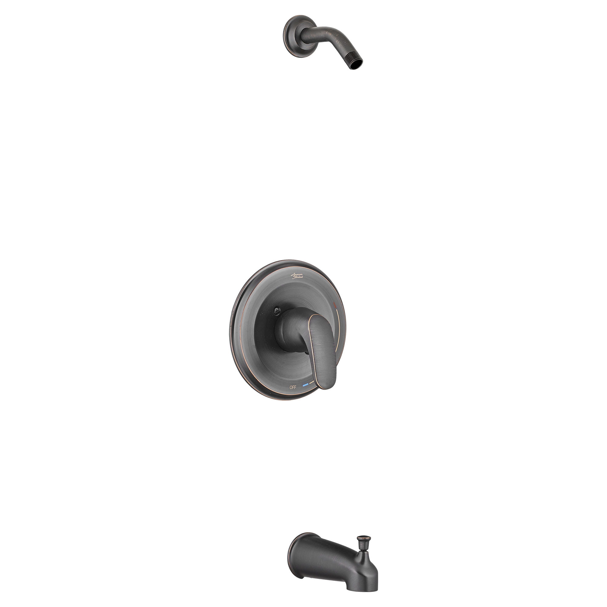 Colony Pro 175 GPM Tub and Shower Trim Kit without Showerhead with Lever Handle LEGACY BRONZE